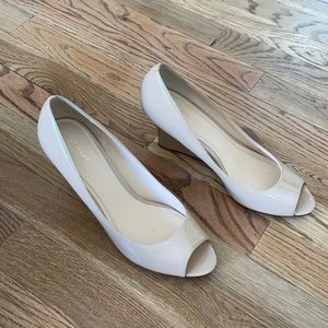 Cole Haan Peep Toe Wedge Heel
